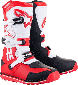Bottes Tech-T Alpinestars Noir/ Rouge/ Blanc