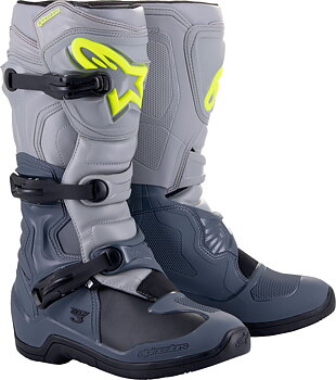 Tech 3 Stivali Cross Alpinestars Nero/ Grigio