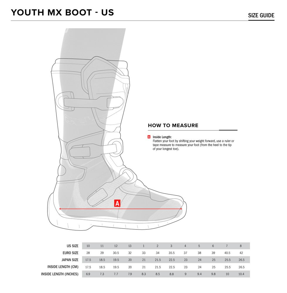 Youth on sale motocross boots