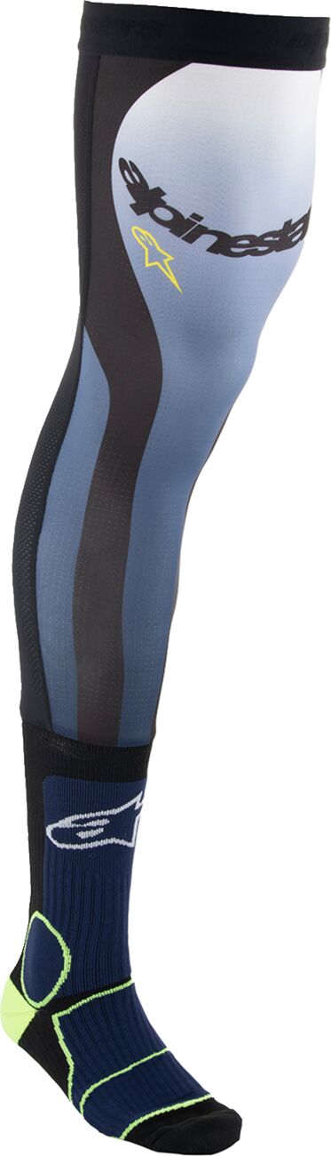 Alpinestars Knee Brace Strømper Sort/ Blå/ Gul