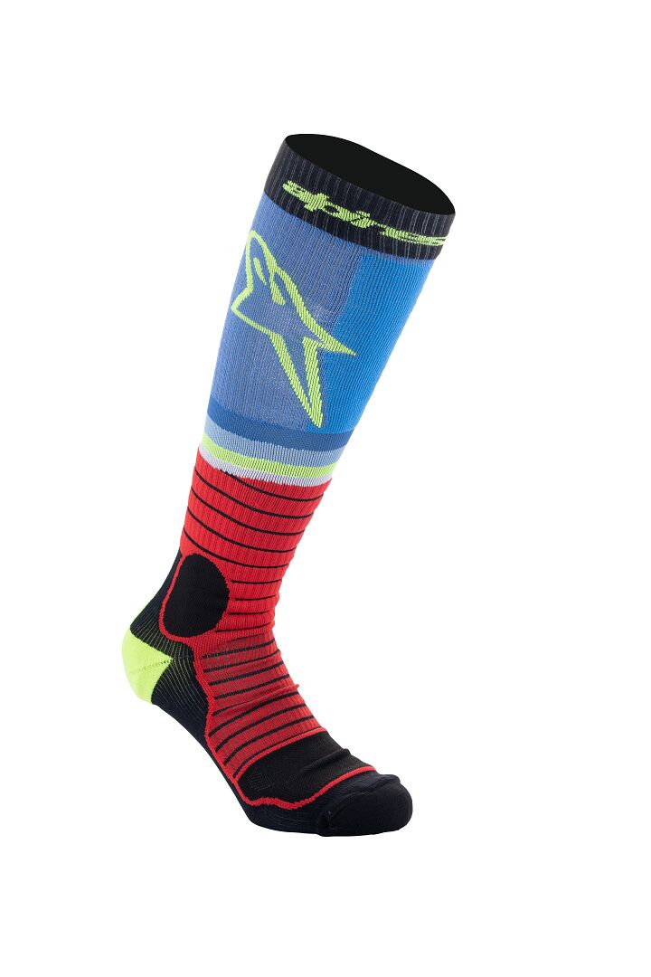 Alpinestars MX Pro Strømper Svart/ Blå/ Rød/ Gul