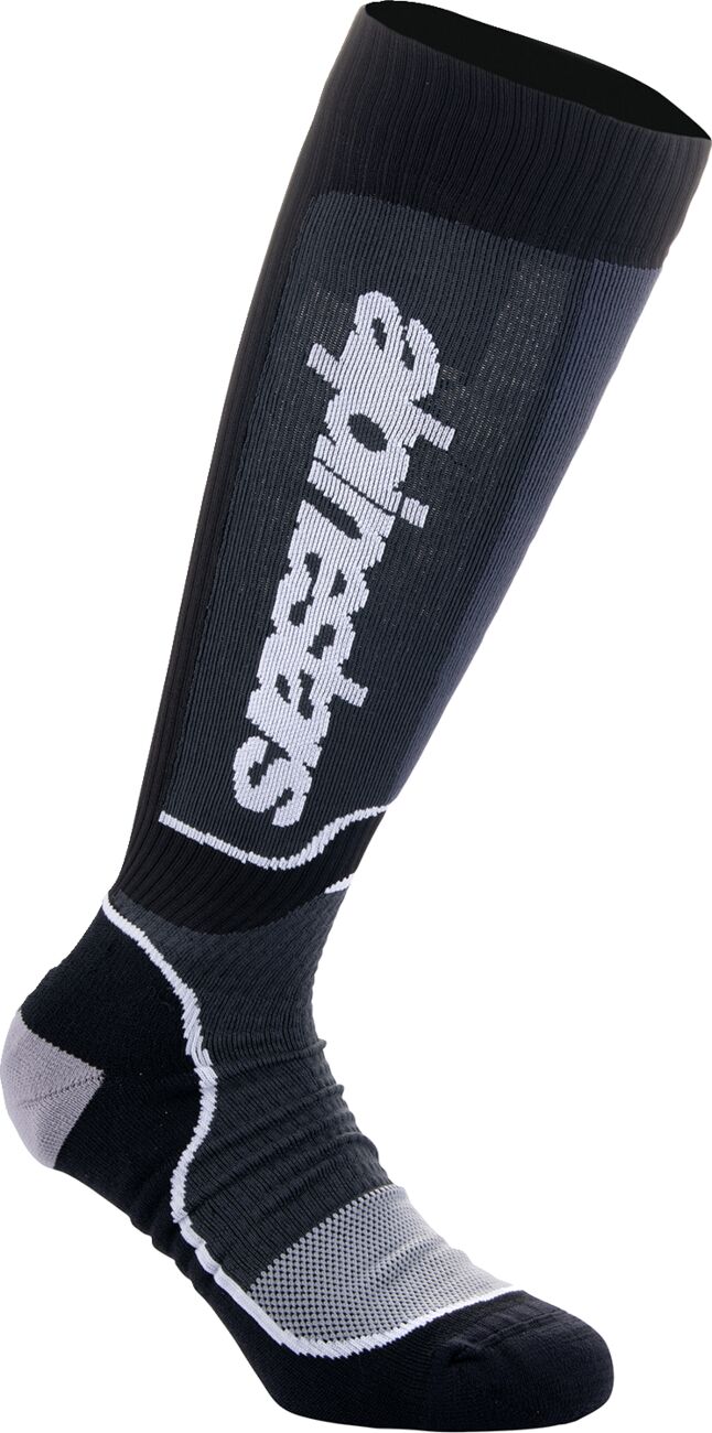 Alpinestars MX Plus Sukat Musta/ Valkoinen
