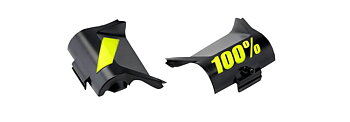 Forecast Goggles Canister Cover 100% Nero