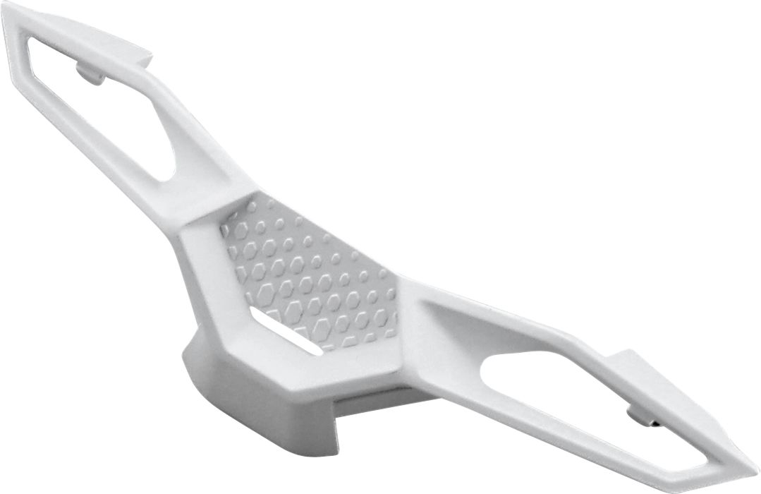 100% Racecraft 2 Crossbriller Nose Guard Hvit