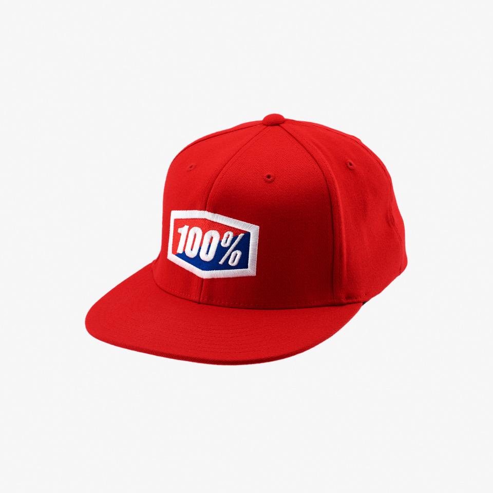 100% Official J-Fit Casquettes, Rouge