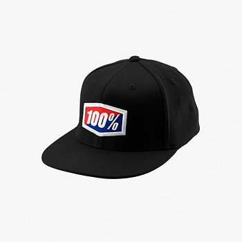 100% Official J-Fit Lippikset, Musta