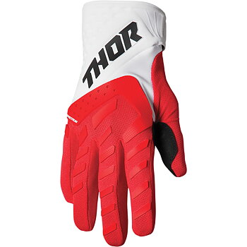 Thor Lapset Spectrum Hanskat, Punainen/Valkoinen