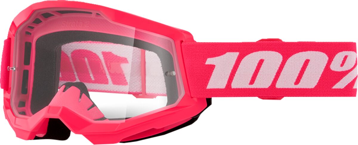 100% Strata 2 Junior Goggle Rosa