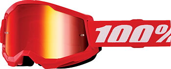 Strata 2 Junior Goggle 100% Rosso