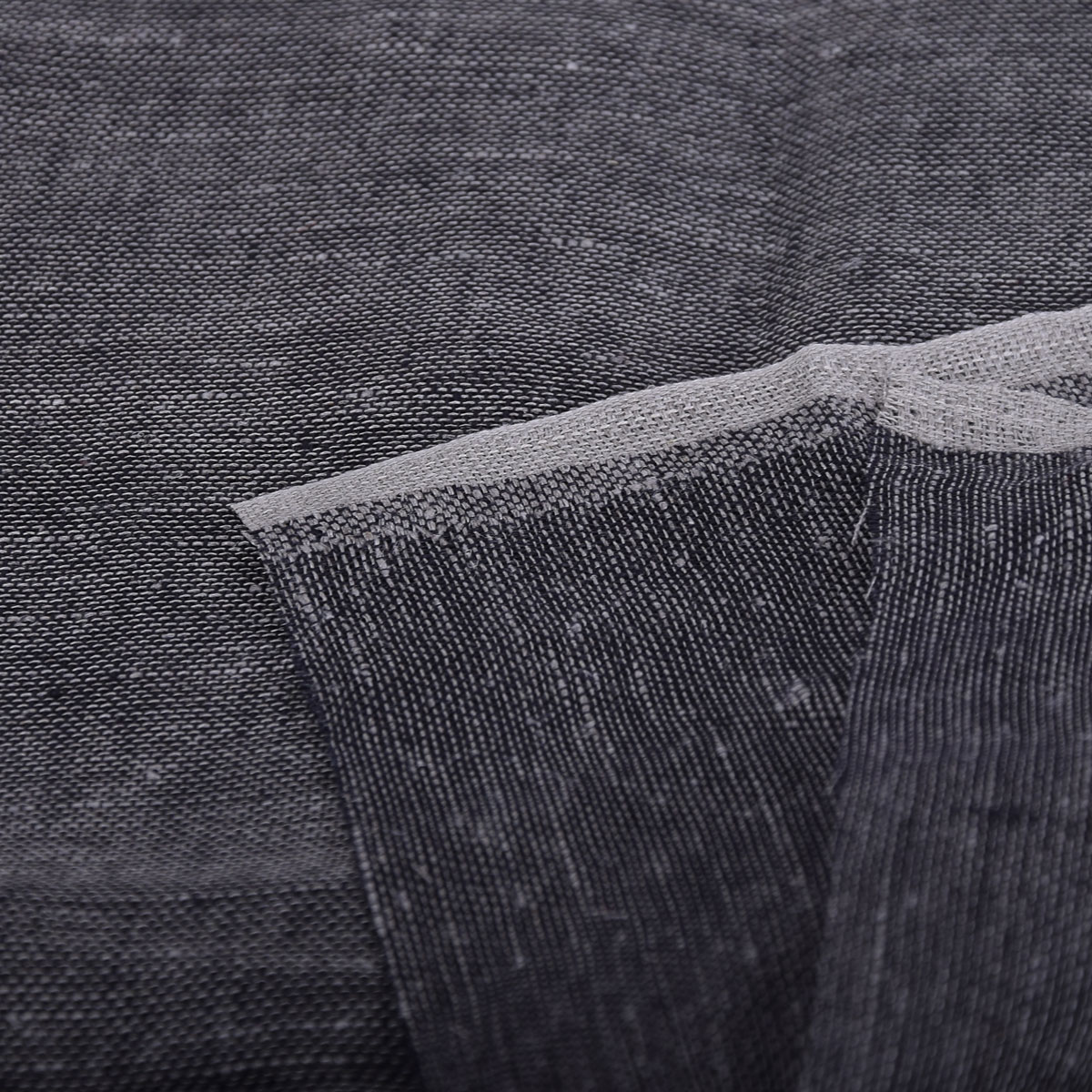 Sheer linen fabric - grey - 422SH - LithuanianLinen