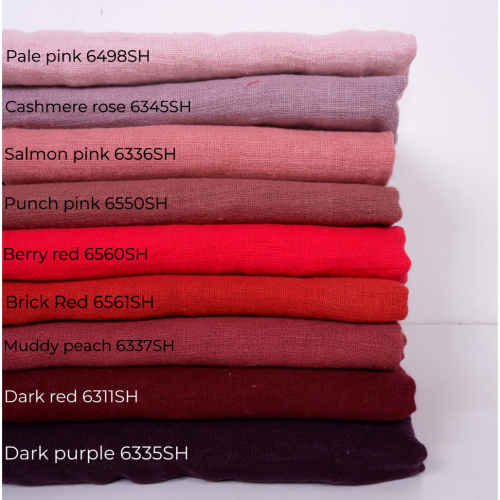 Color CARD fluffy linen fabrics fabric samples card LithuanianLinen