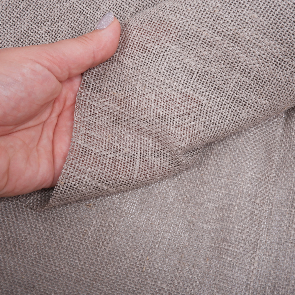 WIDE - Extra heavy - natur linen fabric - regular - 9938R - LithuanianLinen