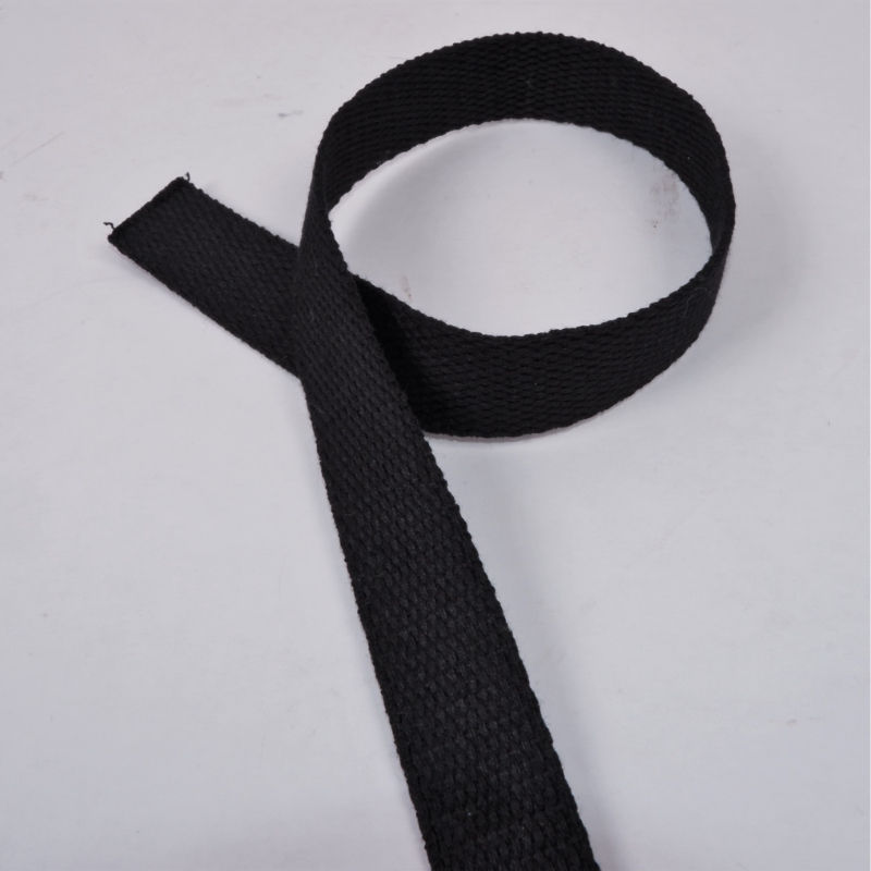 ALICE Heavy Duty Woven bing Tape Trim Black 1954G