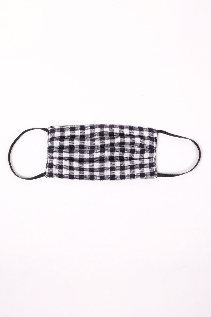 Washable reusable face mask - square mask - LithuanianLinen