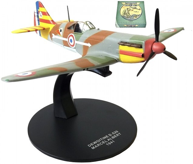 Dewoitine D-520 Marcel Albert  1941  1:72  Atlas