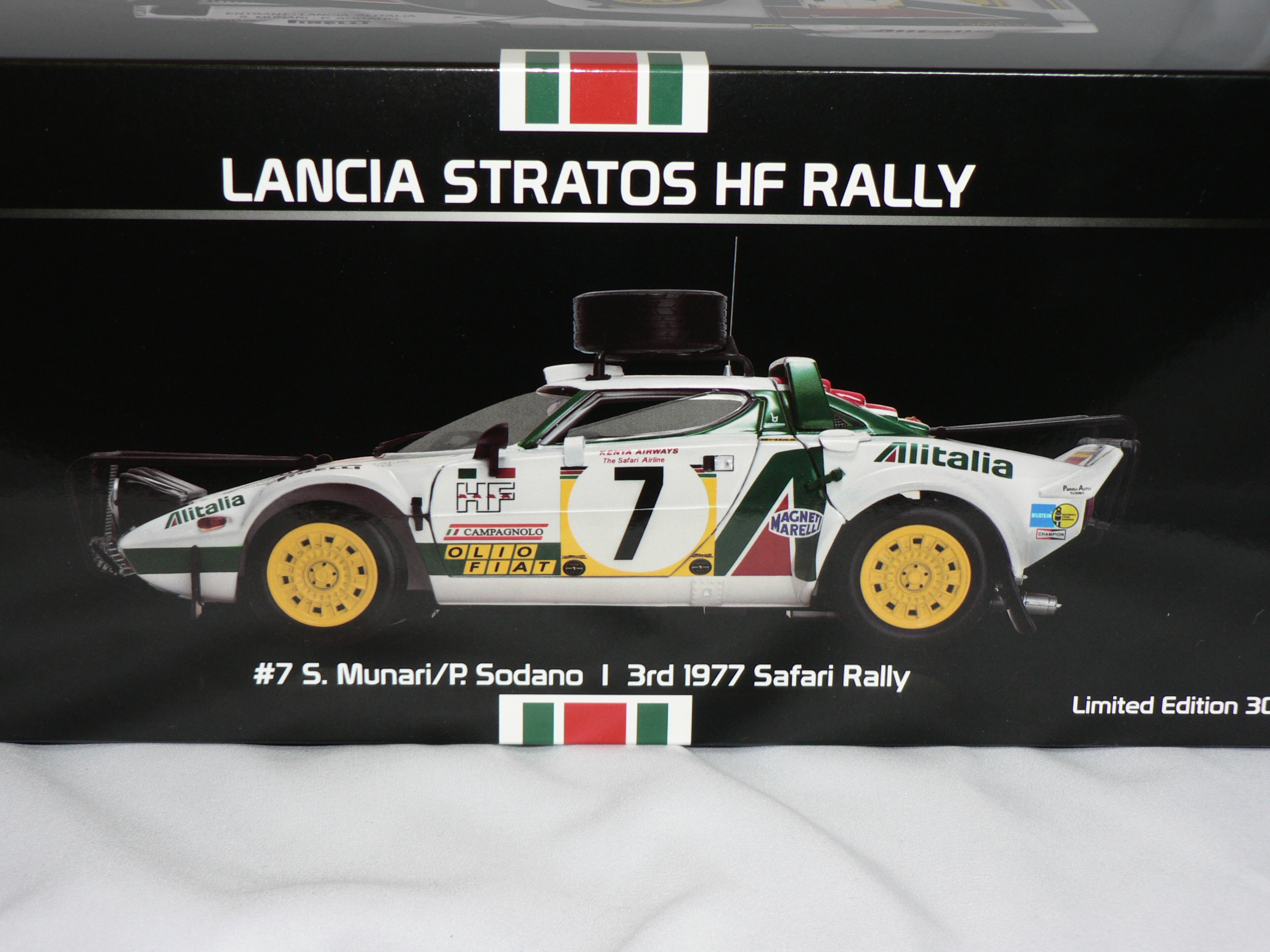Lancia Stratos HF Rally (3rd Safari Rally 1977) S.Munari-P.Sodano  1:18  Sun Star - 3