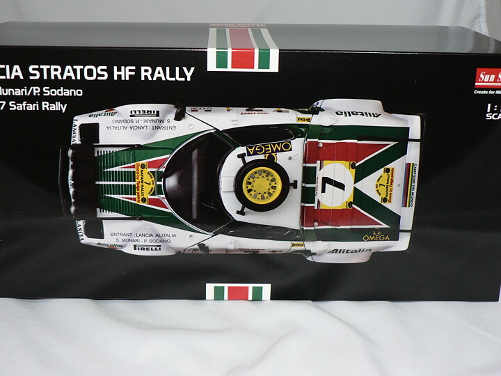 Lancia Stratos HF Rally (3rd Safari Rally 1977) S.Munari-P.Sodano  1:18  Sun Star
