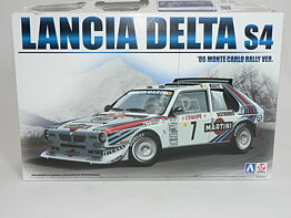 Lancia Delta S4 -1986 Monte Carlo Version (BYGGSATS) 1:24 Aoshima