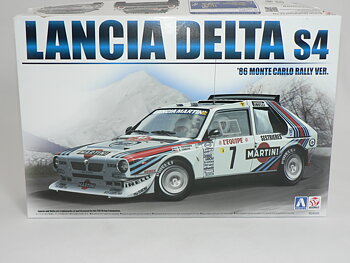 Lancia Delta S4 -1986 Monte Carlo Version (BYGGSATS) 1:24 Aoshima