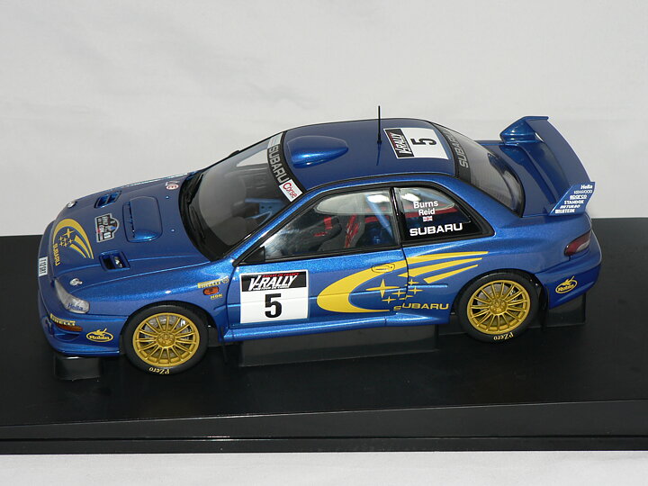 Subaru Impreza WRC  (V-RALLY FRANCE 1999) BURNS/REID   1:18  Auto Art