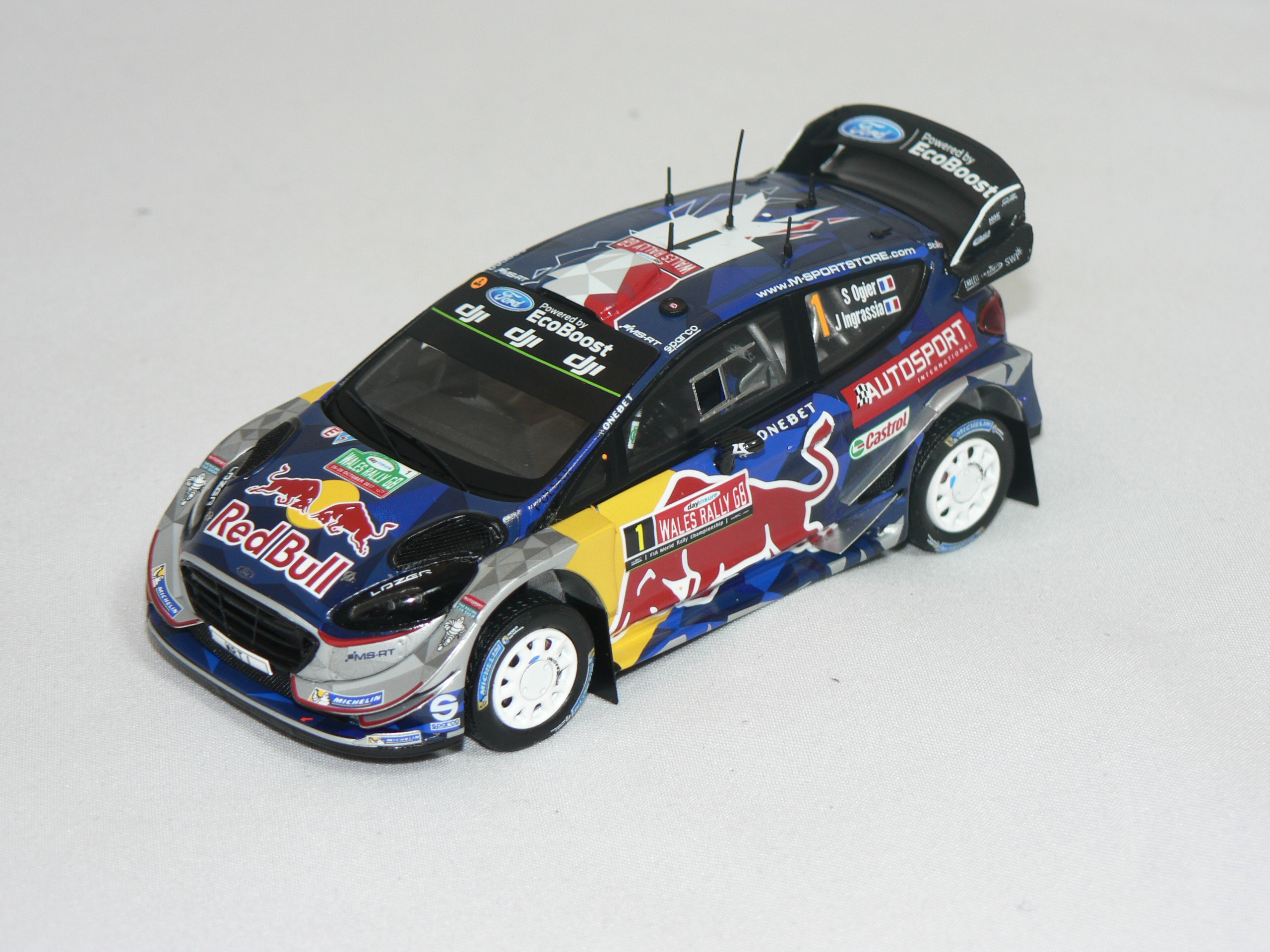 Ford Fiesta WRC (3rd Rally Great Britain  2017) S.Ogier-J.Ingrassia  1:43 Spark