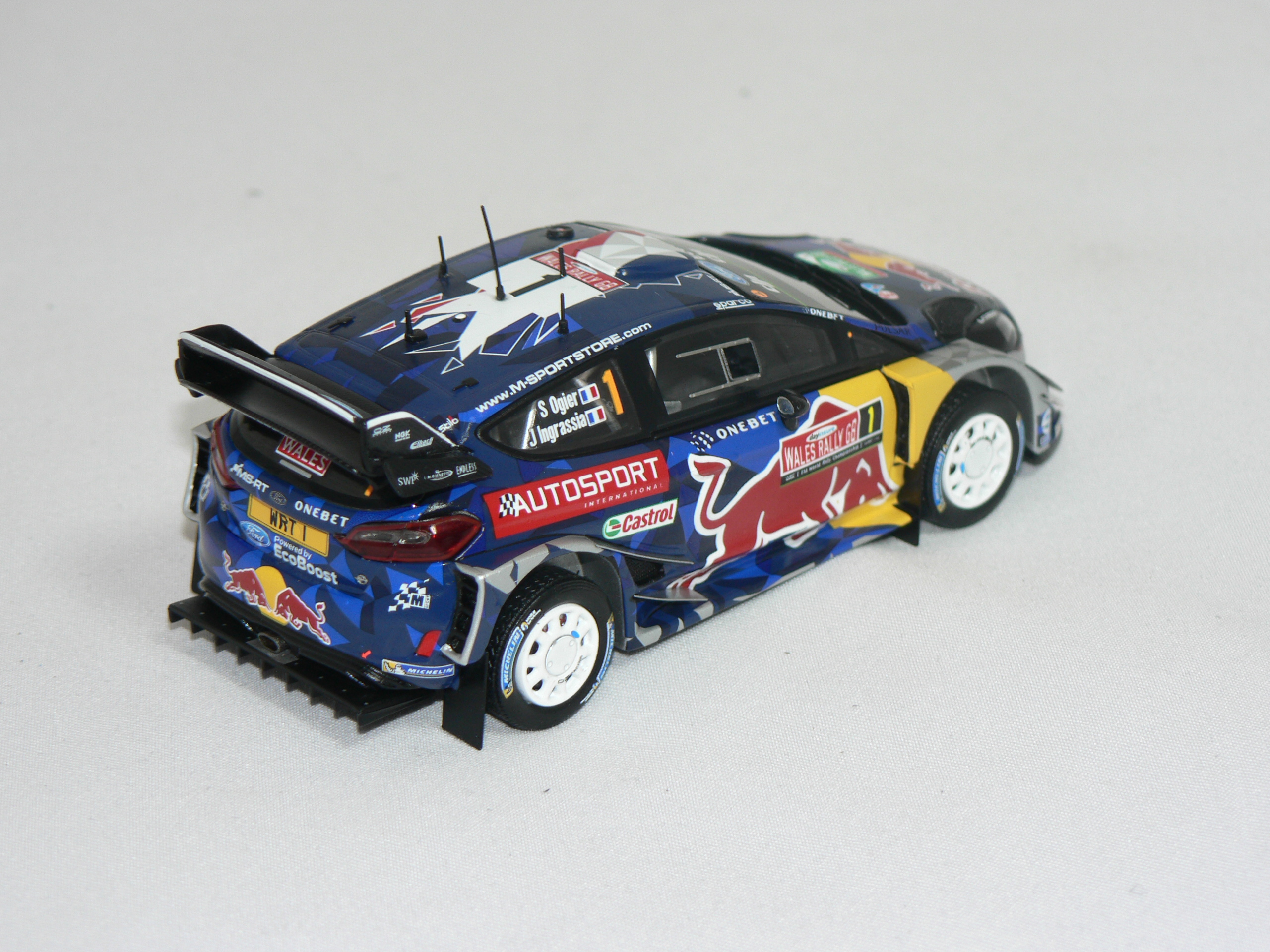 Ford Fiesta WRC (3rd Rally Great Britain  2017) S.Ogier-J.Ingrassia  1:43 Spark - 2