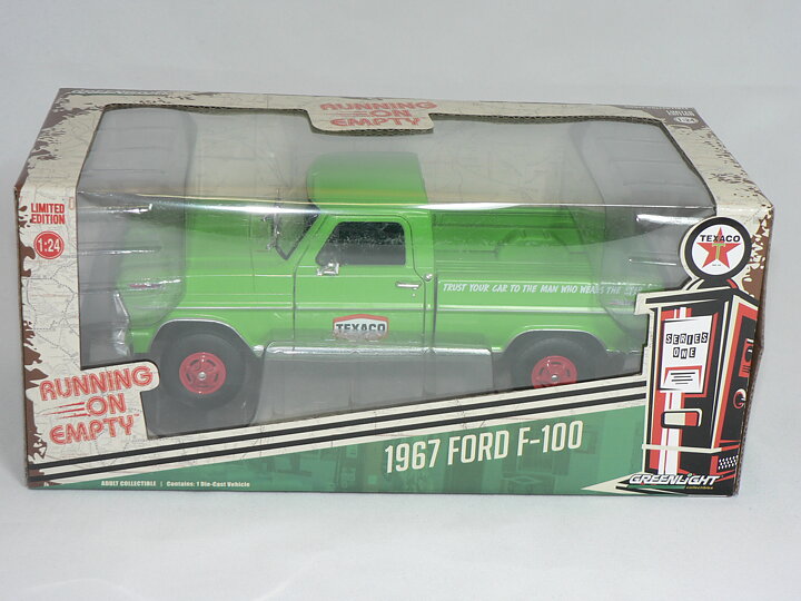 Ford F-100 Pick Up -1967 (TEXACO MOTO OIL)   1:24  Greenlight