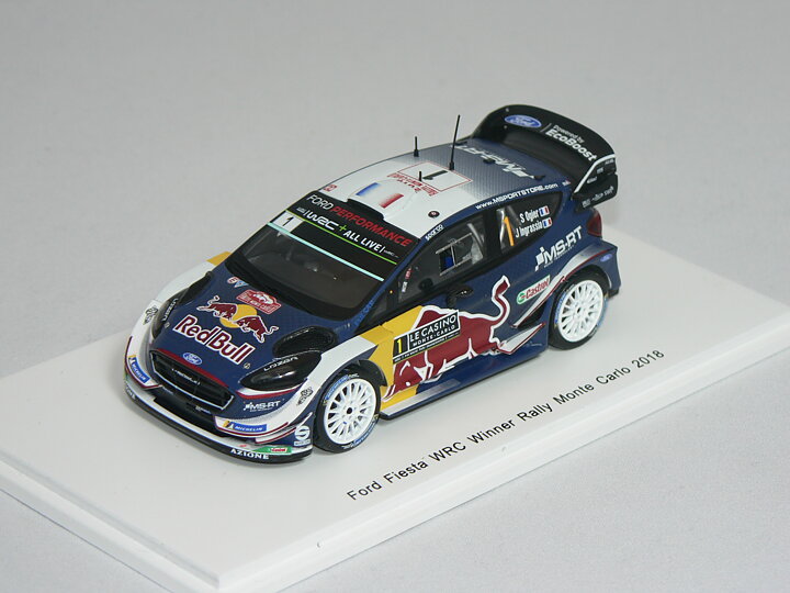 Ford Fiesta WRC (Winner Monte Carlo Rally 2018) S.Ogier-J.Ingrassia  1:43 Spark