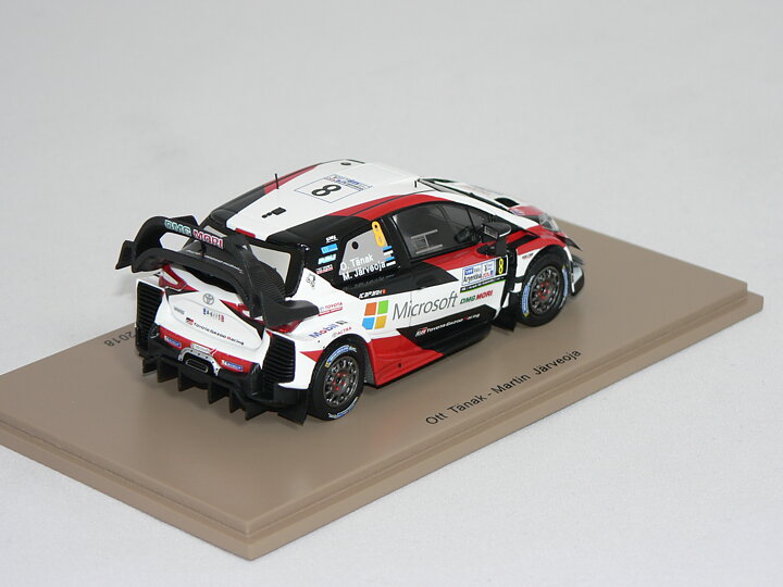 Toyota Yaris WRC (WINNER RALLY ARGENTINA 2018) O.Tänak-M.Järveoja  1:43 Spark