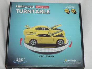 Roterande Display För Skala 1/24 & 1/18 USB KABEL INGÅR /BATTERIER INGÅR EJ (BIL INGÅR EJ) 