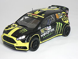 Ford Fiesta RS WRC (Monza Rally 2014) V.Rossi-C.Cassina (INGET ÖPPNINGSBART)  1:18  Ixo