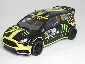 Ford Fiesta RS WRC (Monza Rally 2014) V.Rossi-C.Cassina (INGET ÖPPNINGSBART)  1:18  Ixo