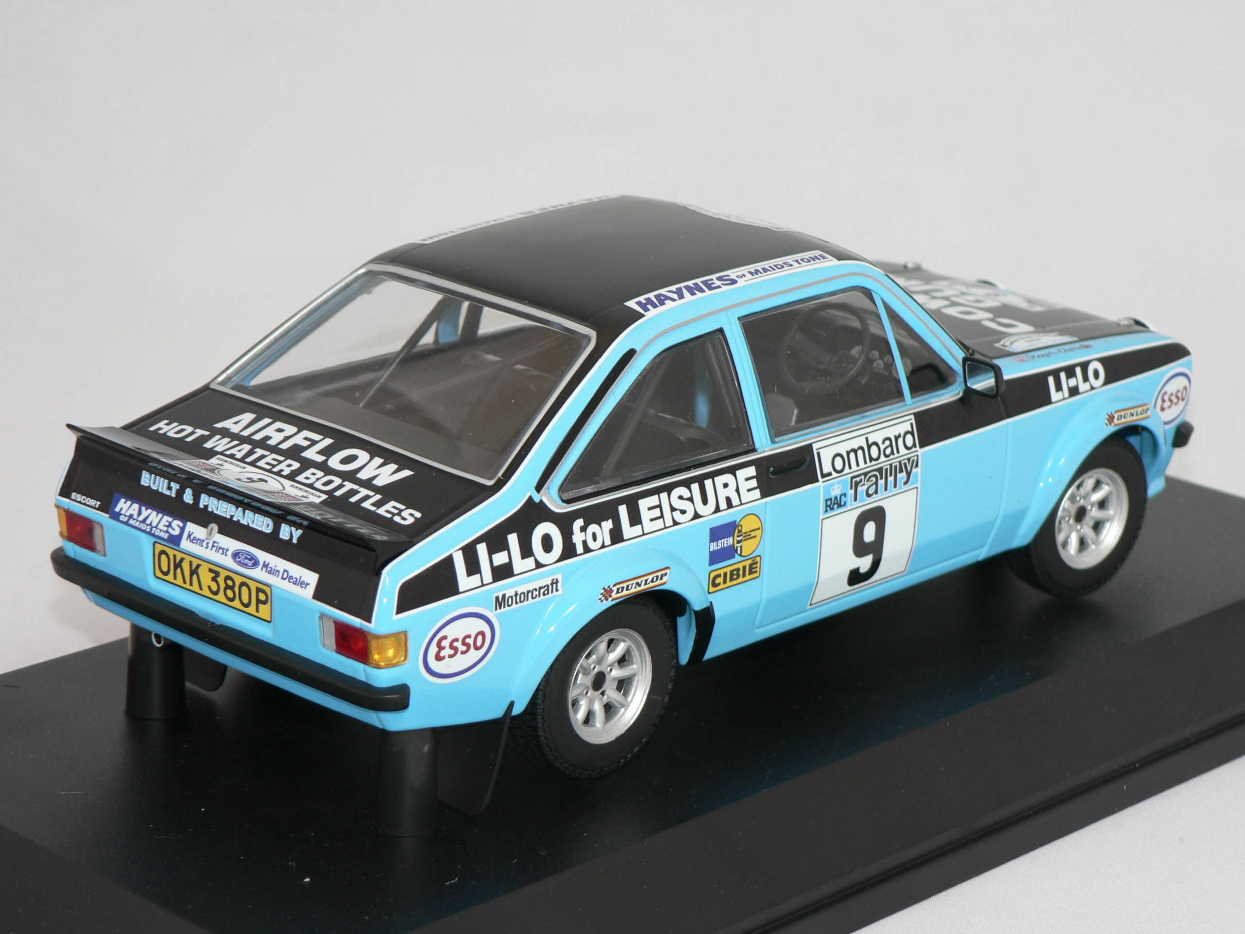 Ford Escort RS 1800 (LOMBARD RALLY 1978) R.Clark-N.Wilson (LIMITED EDITION 300PCS)   1:18  Minichamps - 2