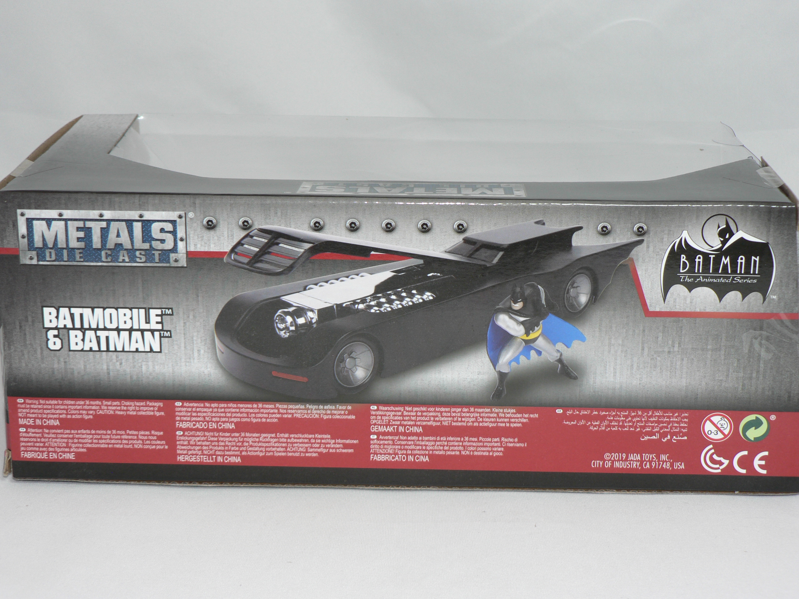  Batmobil & Batman Figur  Jada Toys Skala 1:24 - 2