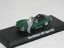 Steve McQueen's Jaguar XKSS -1957 (Steve McQueen FIGUR MEDFÖLJER)   1:43  Greenlight