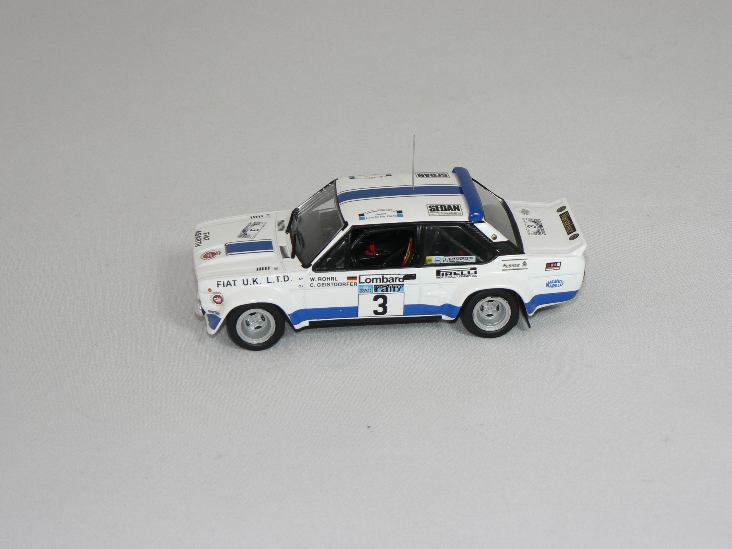 Fiat 131 Abarth  #3 Rac Rally 1979 ( W. Rohrl/C.Geistdorfer )  IXO 1:43 - 2