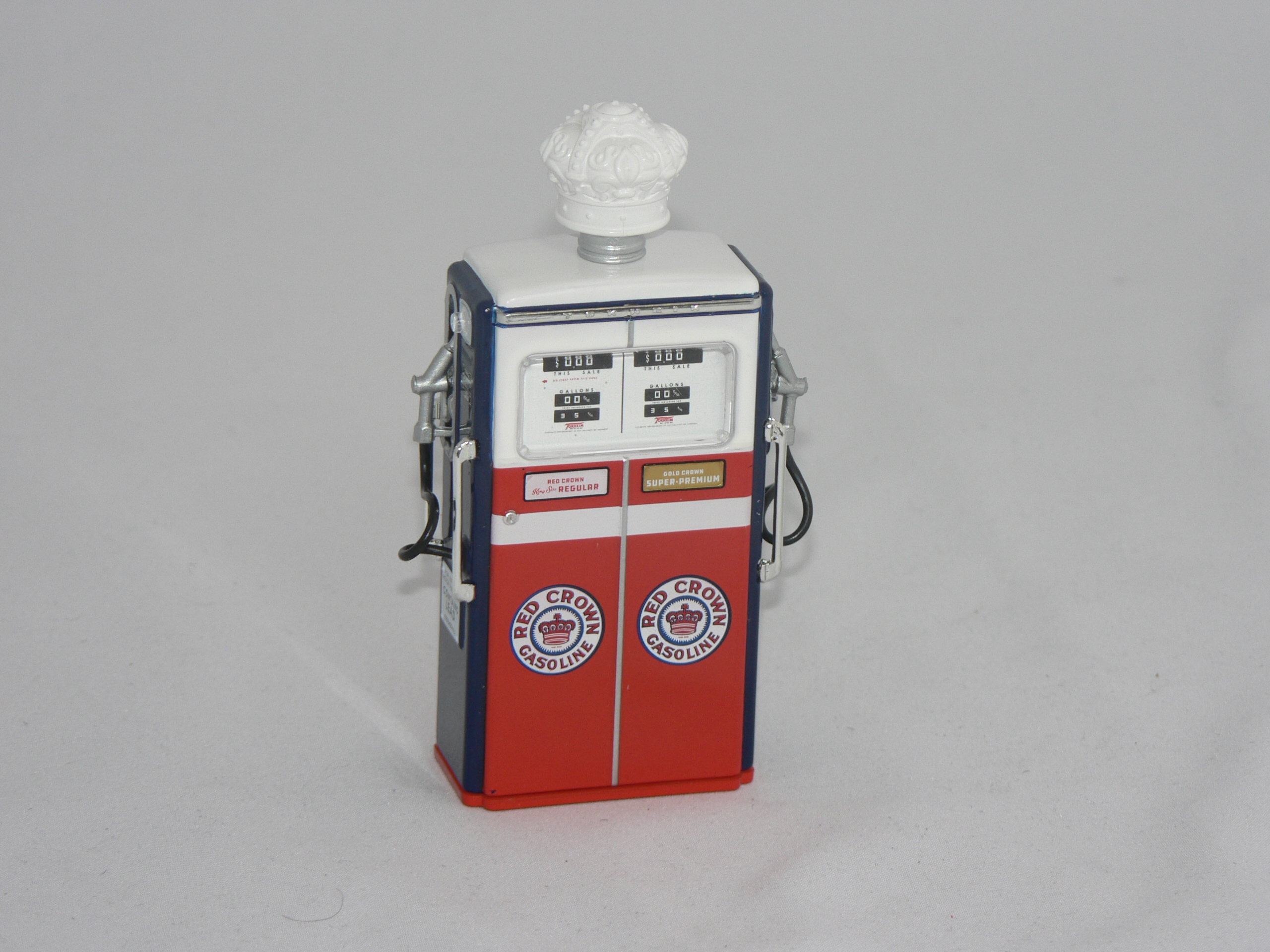 Bensinpump -1954 (RED CROWN GASOLINES)  1:18 Greenlight