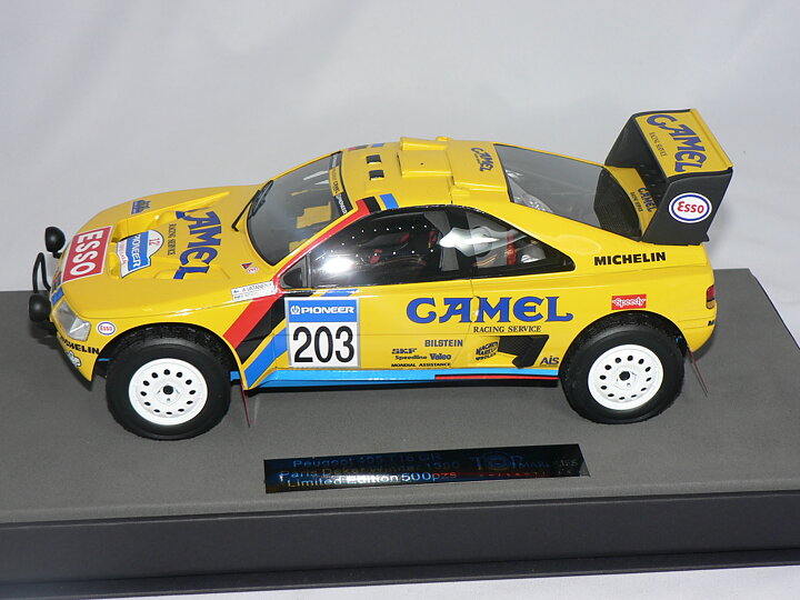 Peugeot 405 GT T-16 (Winner Paris Dakar 1990) A.Vatanen-B.Berglund (INGET ÖPPNINGSBART) Limited Edition 500pce  1:18  Top Marques