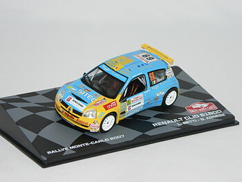 Renault Clio S1600 (Rally Monte Carlo 2007) L.Betti-G.Agnese   1:43  Champion Rally Cars