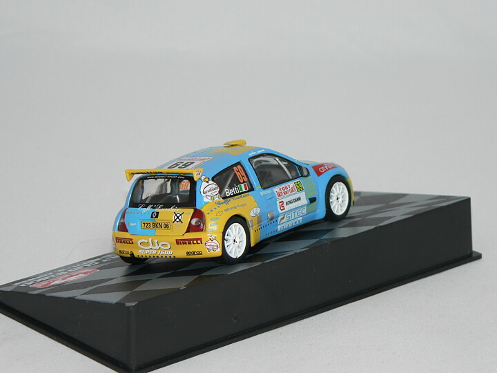Renault Clio S1600 (Rally Monte Carlo 2007) L.Betti-G.Agnese   1:43  Champion Rally Cars