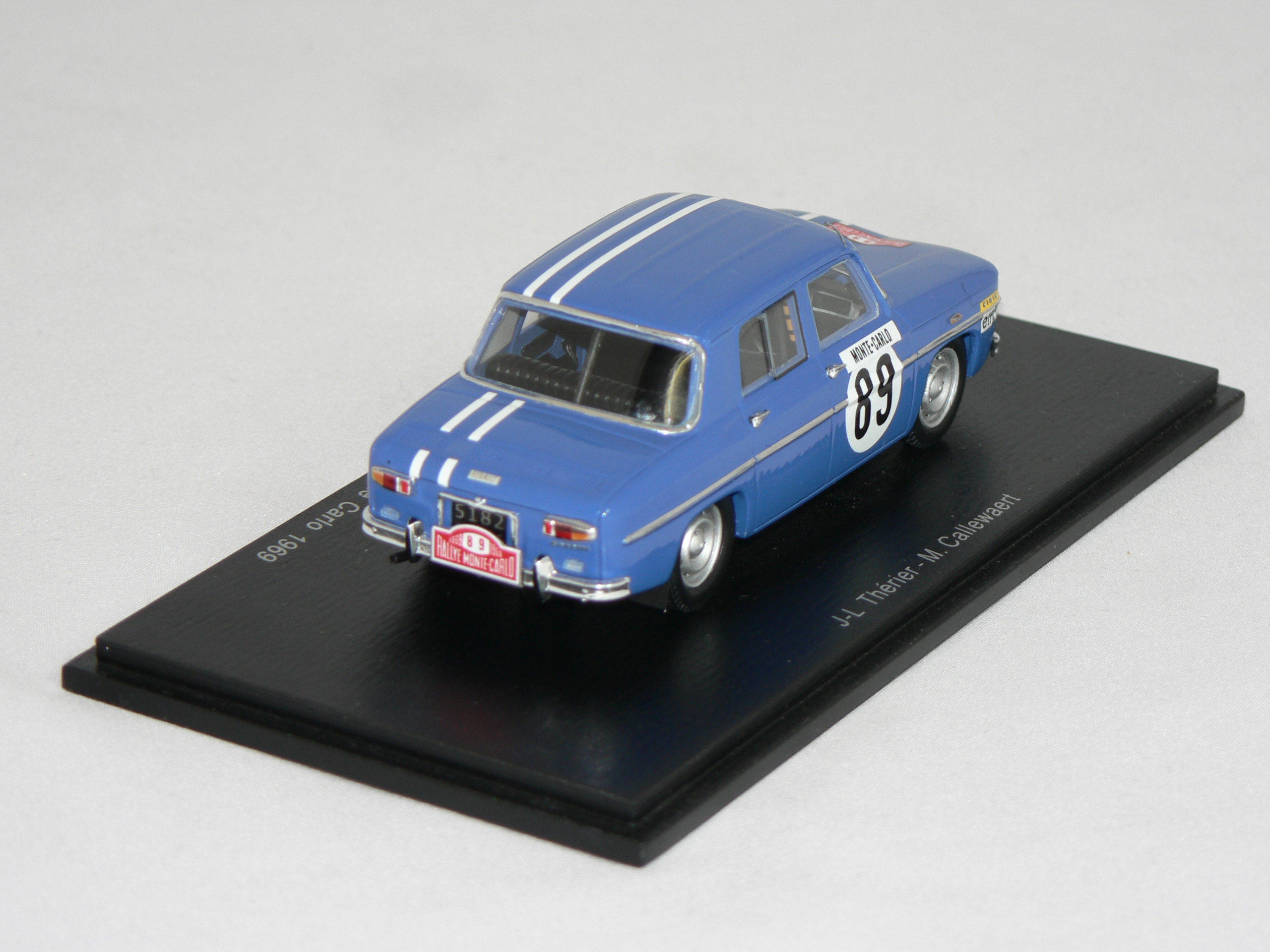 Renault 8 Gordini 5e (RALLY MONTE CARLO 1969)  1:43 Spark - 3