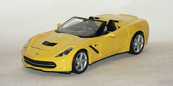 Chevrolet Corvette Stingray Convertible -2014  1:24 Maisto