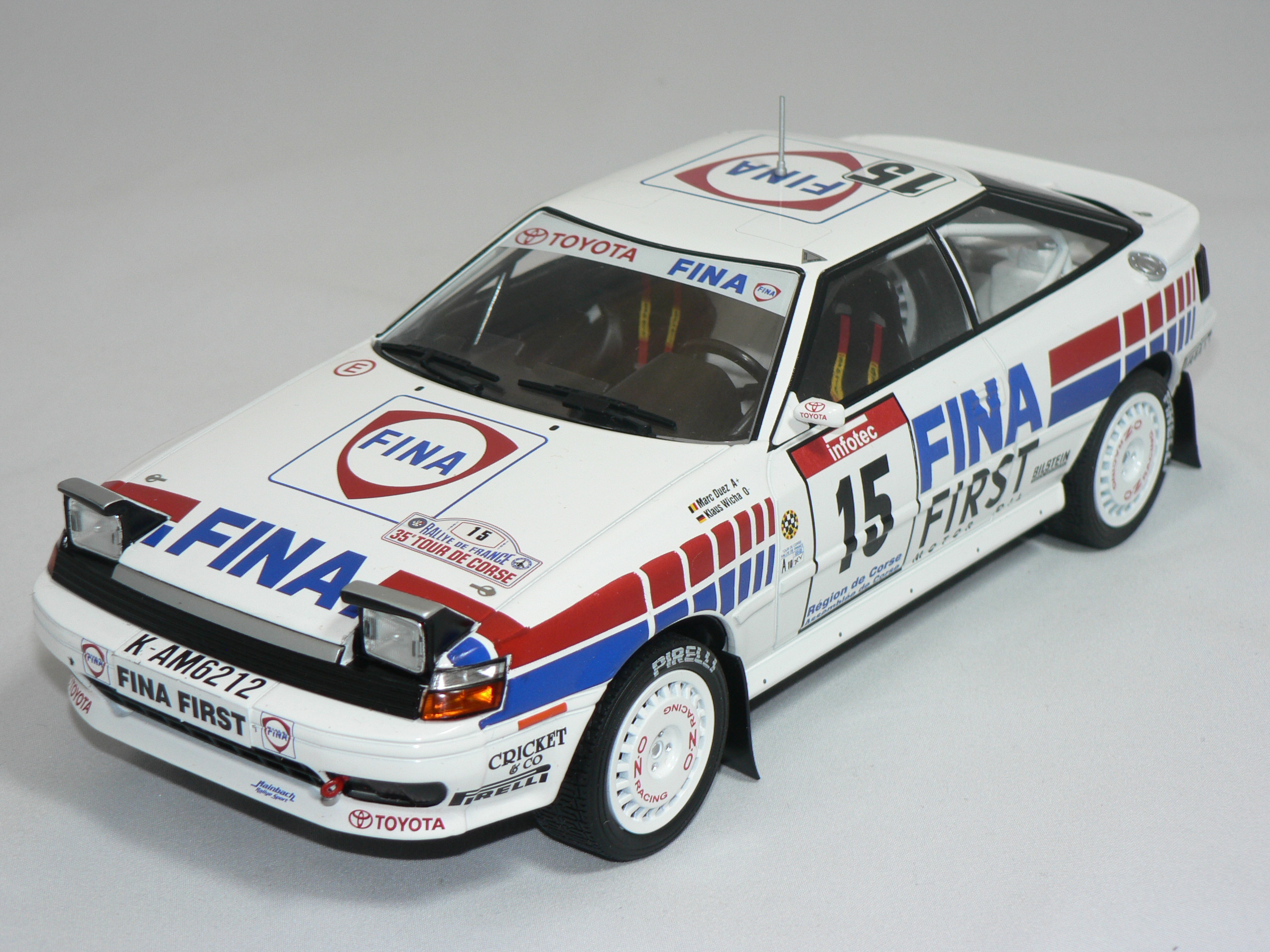 Toyota Celica (Rally Tor De Corse 1991) M.Duez-K.Wicha (INGET ÖPPNINGSBART)  1:18  Triple 9 