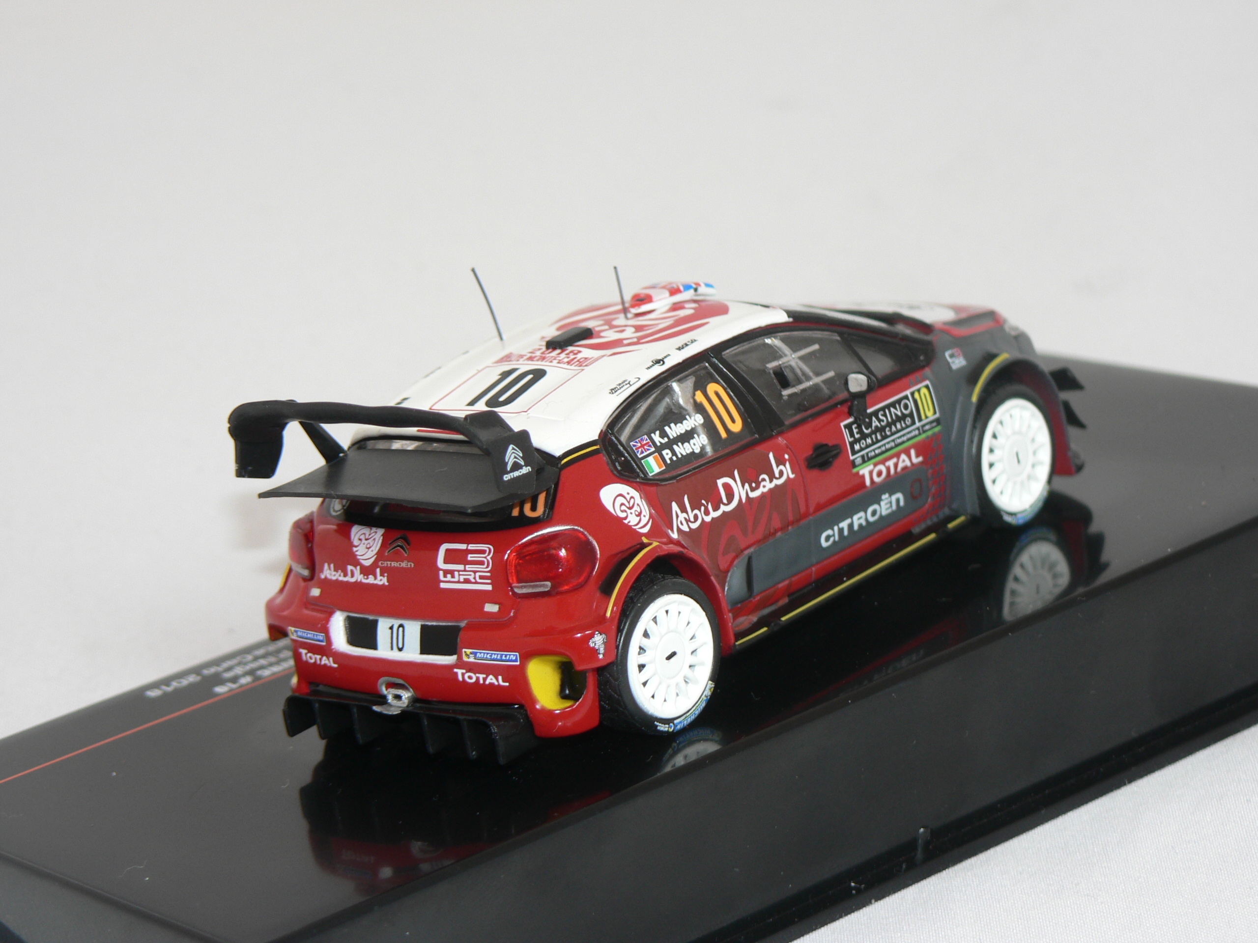 Citroen C3 WRC  (Rally Monte Carlo 2018) K.Meeke-P.Nagle  IXO 1:43 - 2