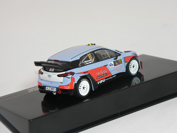 Hyndai i20 WRC (2nd Monza Rally 2017) A.Mikkelsen-T.Neuville  IXO 1:43