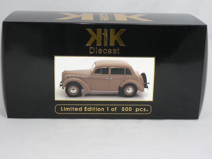 Opel Kadett K38 -1938 (LIMITED EDITION 500PCS) INGET ÖPPNINGSBART  1:18  KK Scale