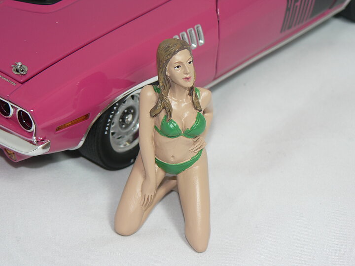 Figur  1:18  (Bikini Girl "February") BIL INGÅR EJ