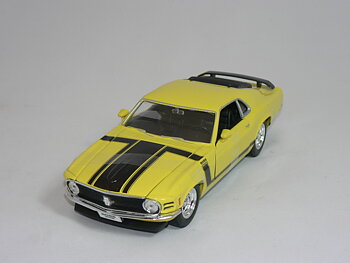 Ford Mustang Boss 302  1970   1:24 Welly