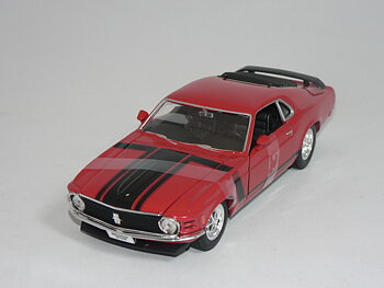 Ford Mustang Boss 302  1970  1:24 Welly