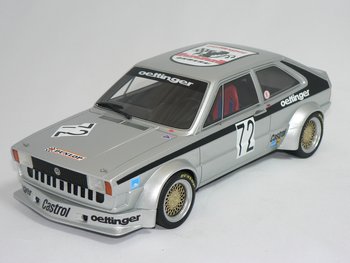 VW Scirocco Gr.2 (Oettinger 1976) INGET ÖPPNINGSBART) LIMITED EDITION 504PCS   1:18   Bos Models